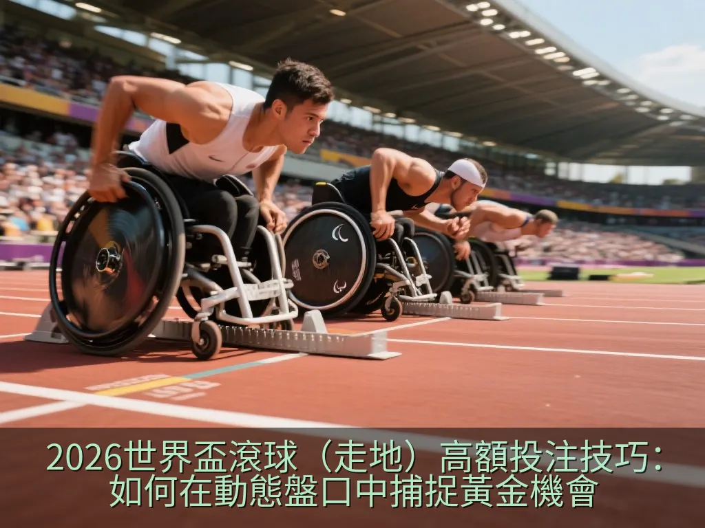2026世界盃滾球（走地）高額投注技巧：如何在動態盤口中捕捉黃金機會