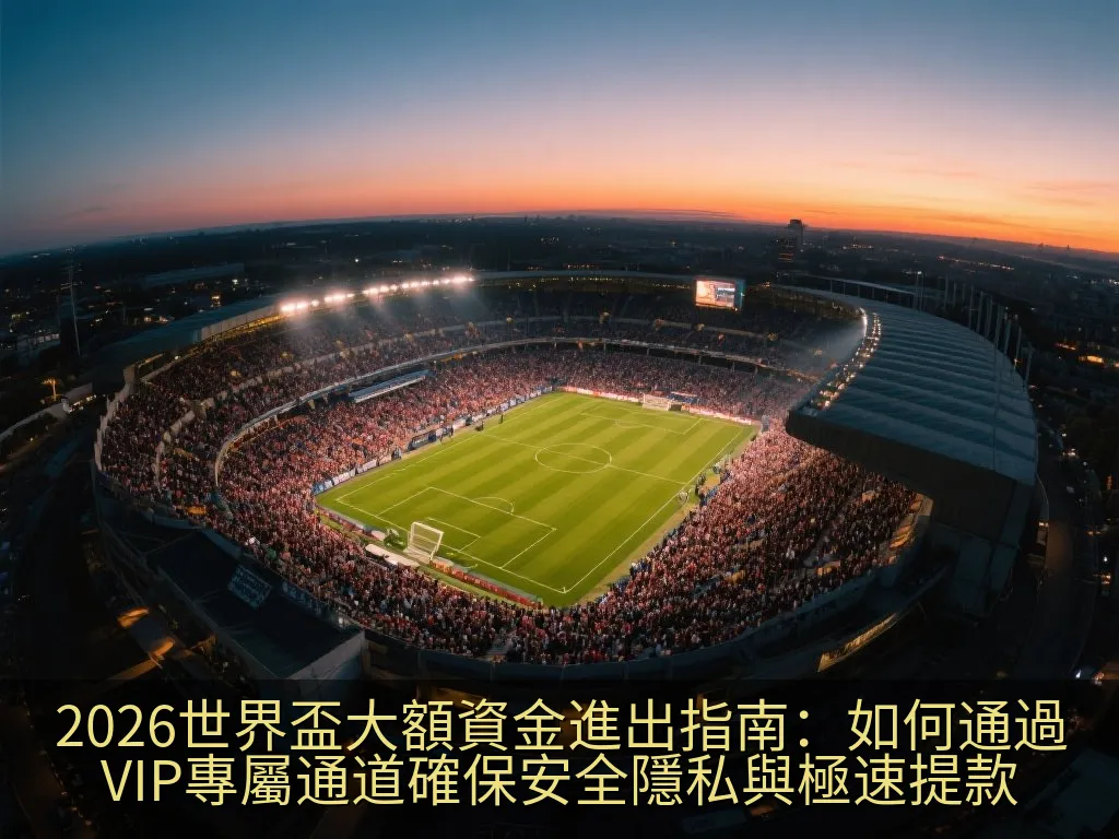 2026世界盃大額資金進出指南：如何通過VIP專屬通道確保安全隱私與極速提款